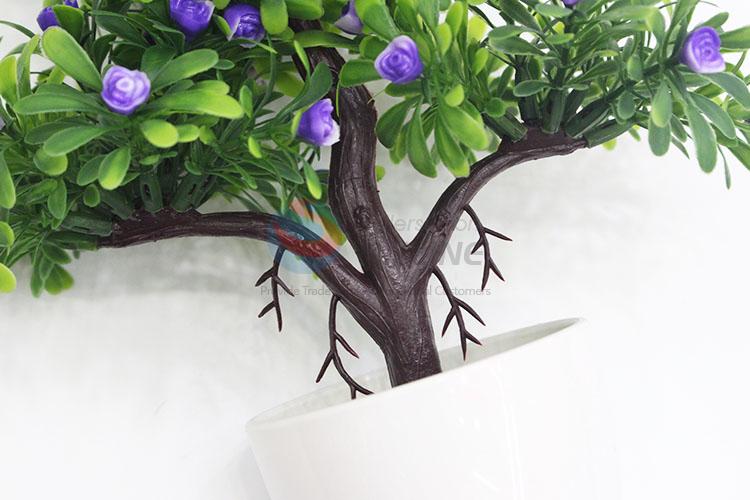 Artificial tree bonsai /fake plant / pot decorate flower