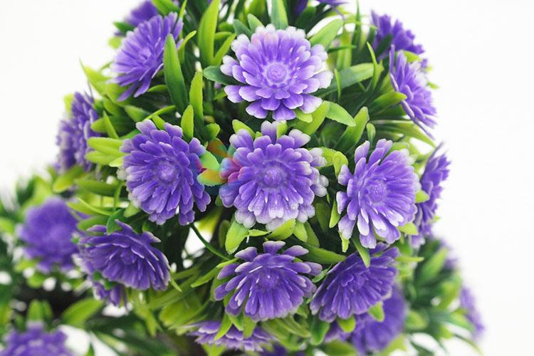 Wholesale Plastic Fake Artificial Flower Bonsai for Decoration