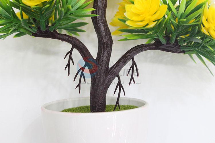 Hot sale artificial mini plants bonsai fake flower