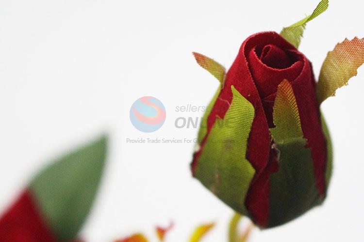 Wedding Decoration Artificial Plant Mini Rose Bonsai