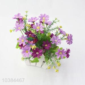 Korean style home decorative orchid artificial flower bonsai