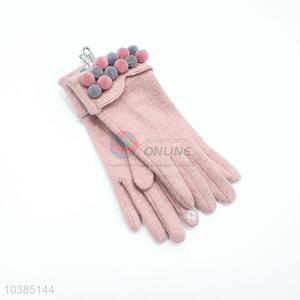 Lovely Bowkot Accessories Girls Party Dresses Winter Fashion Glove