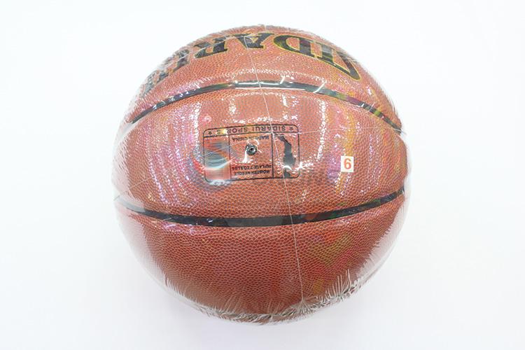 Professional good quality rubber basketball for training