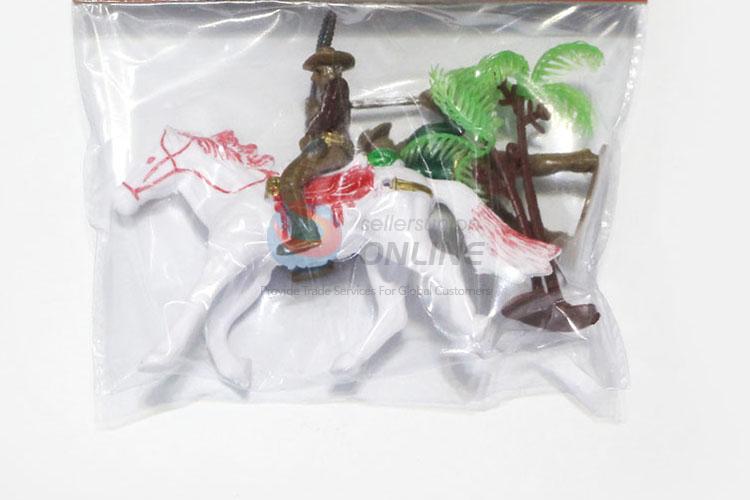 China Wholesale Toys Single West Cowboy on Horse and Cowboy