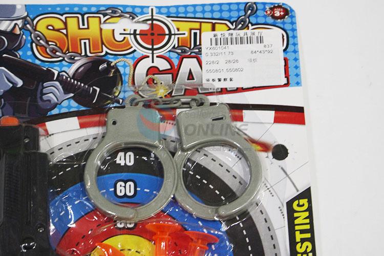 Cheap plastic kids toy police gun