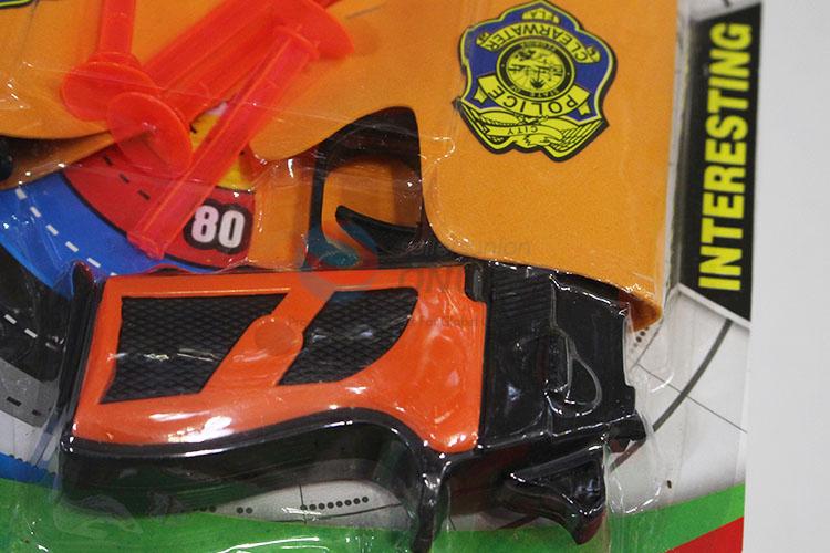 Police equipment toy gun set