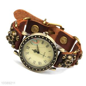 Good Quality Leather Bracelet Wristwatch