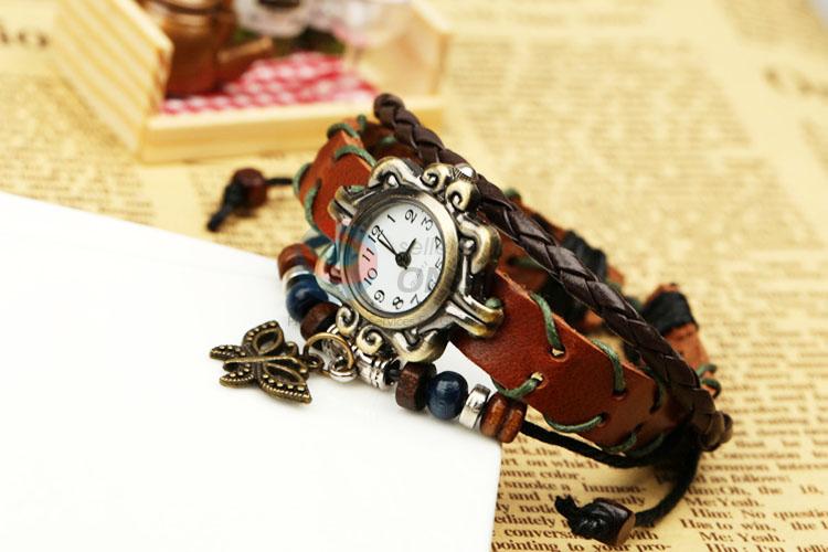 Best Quality Leather Bracelet Fashion Wrist Watch