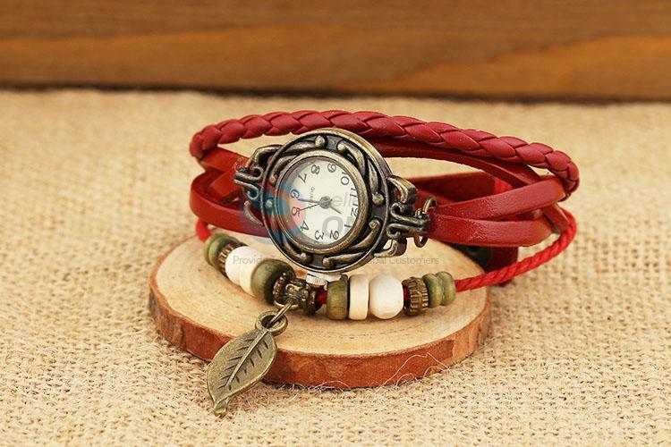 Good Quality Handmade Leather Bracelet Wrist Watches