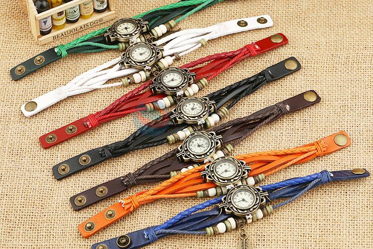 Good Quality Handmade Leather Bracelet Wrist Watches