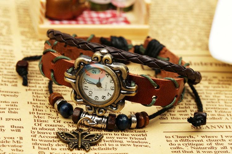 Best Quality Leather Bracelet Fashion Wrist Watch