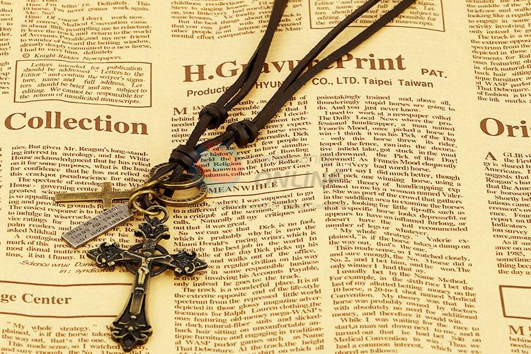 Fashion Design Religious Cross Pendant Cool Necklace