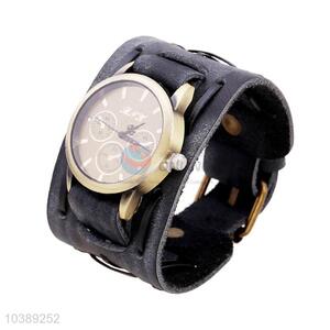 New Design Leather Bracelet Wrist Watch