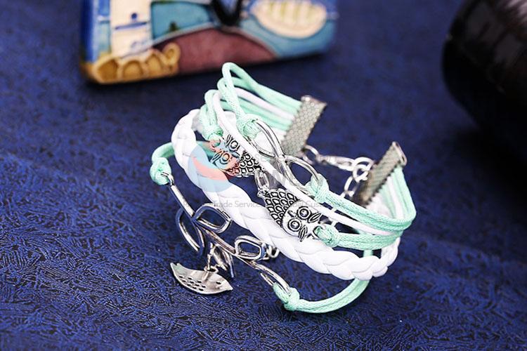 Best Quality Handmade Elegant Charm Leather Bracelet