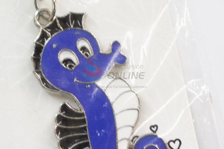 Low price hippocampus shape key chain