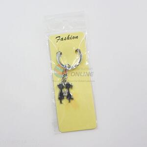 Cheap new style cute couple shape key chain