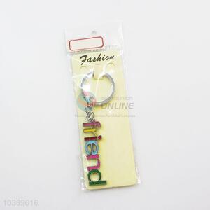 China factory price colorful friend shape key chain