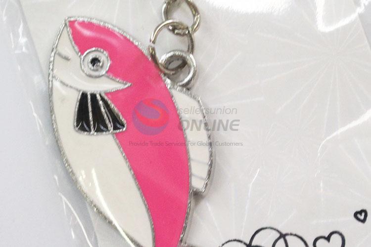 Good quality fashionable cute fish shape key chain