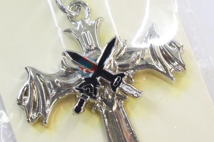 Normal cheap high quality cross shape key chain