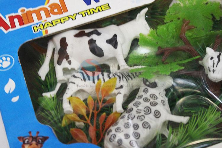 Cheap Mini Cartoon Forest Toy 3D Dinosaur Model