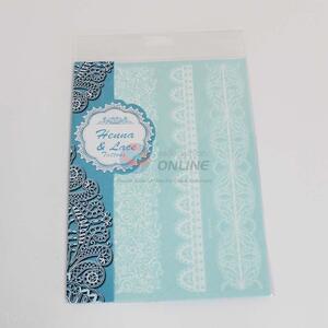 Good Quality Henna&Lace Tattoo Stickers for Sale