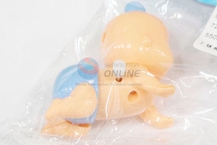 Promotional Gift Plastic Wind-up Toy in Baby Shape
