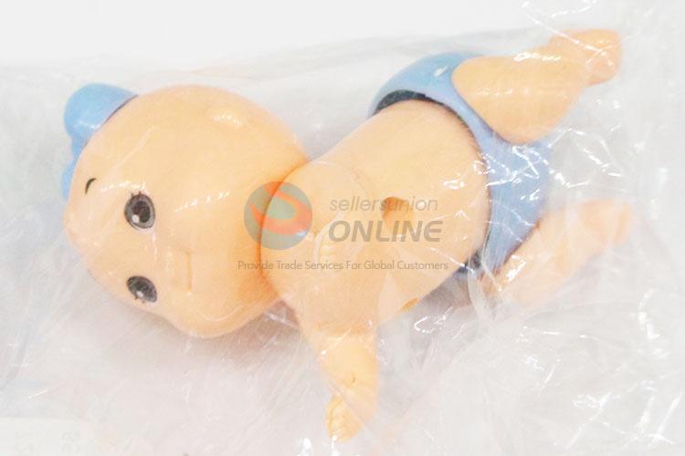 Promotional Gift Plastic Wind-up Toy in Baby Shape