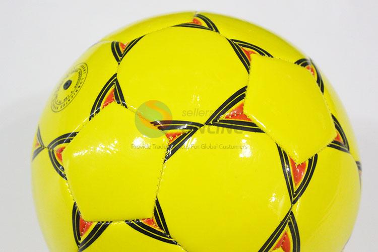 Nice Design Yellow PVC Football for Sale