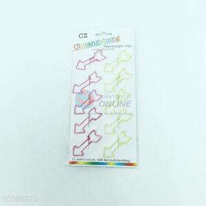 10Pcs New Arrow Design Paper Clip