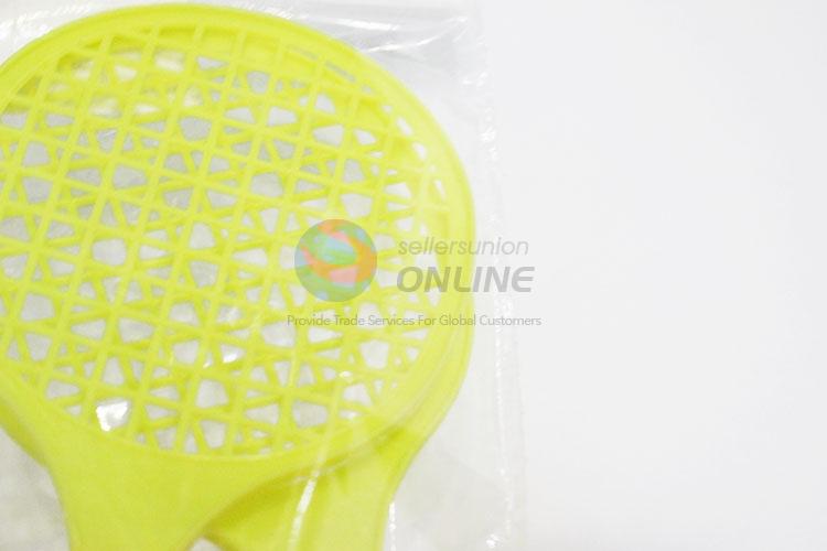 Top quality plastic tennis racket toys with balls