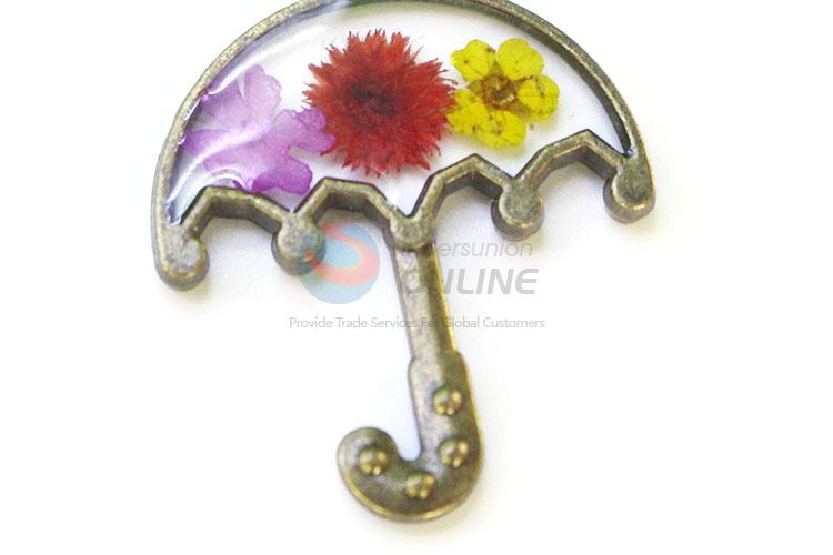 Latest Cute Umbrella Shape Zinc Alloy Pendant With Chain