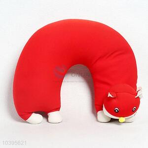 New Trendy Red Animal Design U Shape Pillow