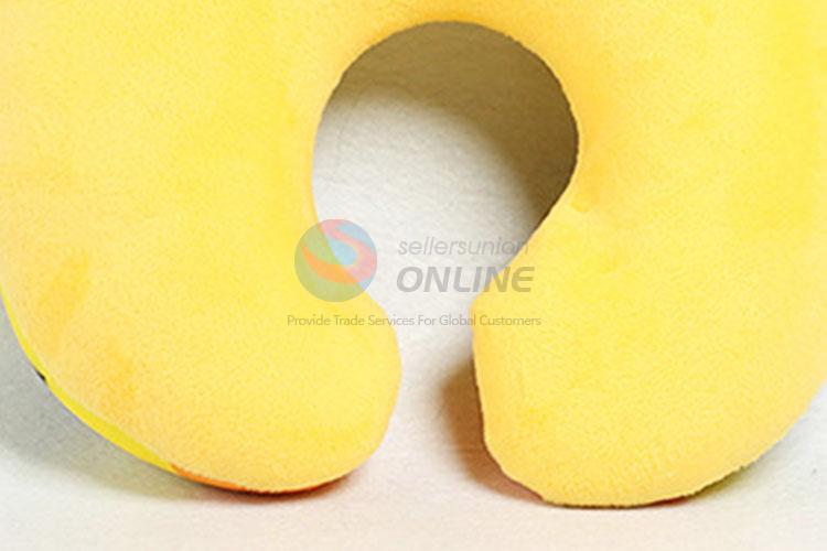 Factory Price Popular Yellow U Shaped Office Pillow