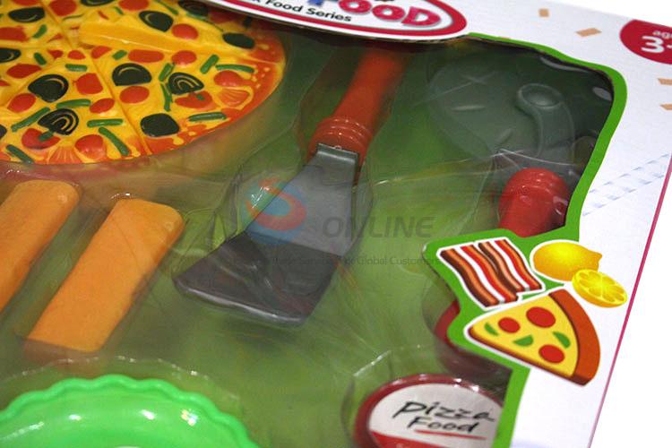 Hot selling new arrival pizza fastfood model toy