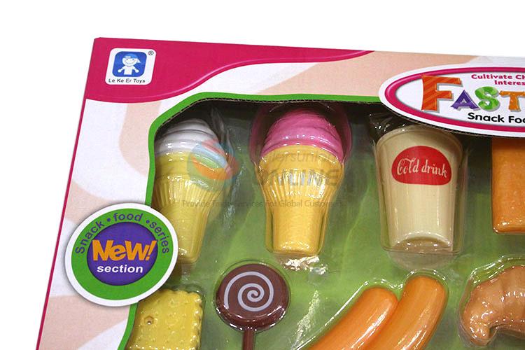 Fancy delicate top quality fastfood model toy