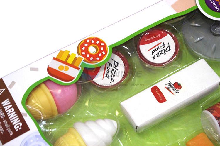 China wholesale pizza fastfood model toy