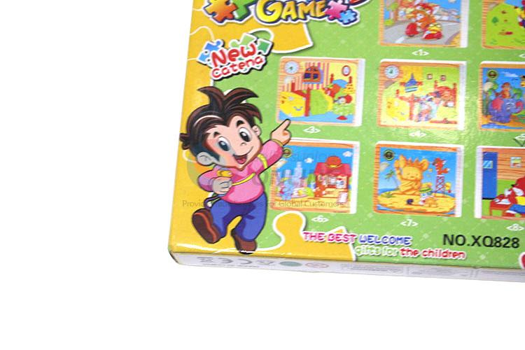 Nice classic cheap educational wooden puzzle