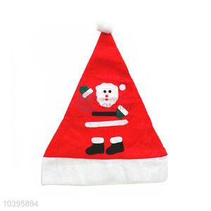 Wholesale Santa Claus Pattern Red Christmas Hat