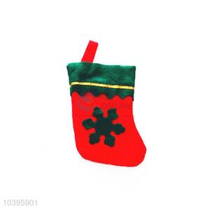 Fashion Christmas Tree Decoration Nonwovens Christmas Sock