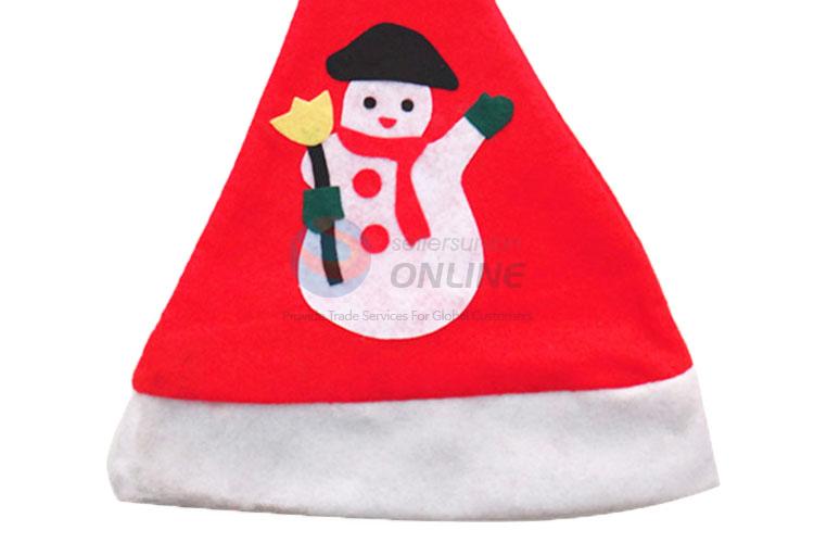 Custom Snowman Pattern Christmas Hat Fashion Christmas Hat