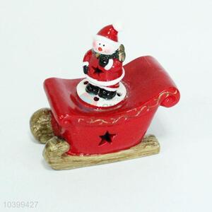 Hot sale lovely christmas decoration,red,11.2*5.5*11.8cm