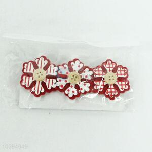 Wholesale Popular 3PC Christmas Wooden Clip