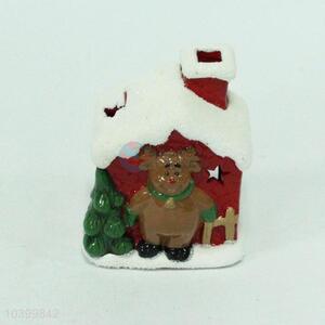 Santa ceramic christmas craft for home decoration