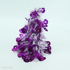 Purple Color Chirstmas Tree for Party Decoration