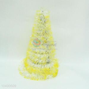 Christmas Decoration Supplies Yellow Color Christmas Tree