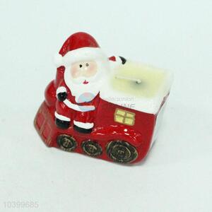 Wholesale Santa Claus Shape Candle Porcelain Crafts