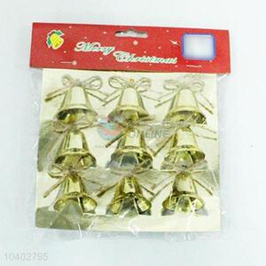 Christmas tree decoration pendant bell golden bell