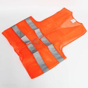 Good quality orange reflective vest,65*55cm