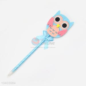 High Quality Creative Craft Owl Head Ballpoint Pen School Stationery