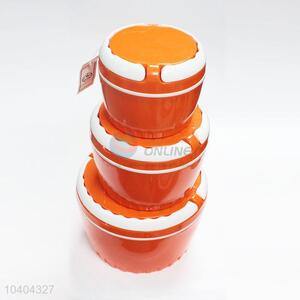 Round shaped thermos lunch box food storage container